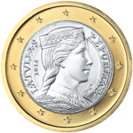 1 Euro Latvia