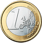 1 Euro Finland reverse 1st type