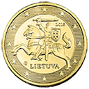 10 eurocent Lithuania obverse