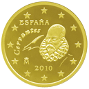 10 eurocent Spain obverse 2nd type