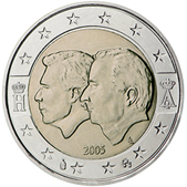 2 Euro Commemorative coin Belgium 2005