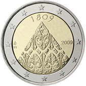 2 Euro Commemorative coin Finland 2009 - 200th anniversary of Finnish Autonomy