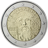 2 Euro Commemorative coin Finland 2013 - 125th anniversary of the birth of Frans Eemil Sillanpää