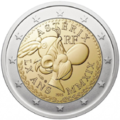 2 Euro Commemorative coin France 2019 - 60 years since the creation of Asterix