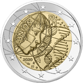 2 Euro Commemorative coin France 2020 - Medical Research