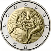 2 Euro Commemorativo Francia 2024 - Olimpiadi Parigi 2024