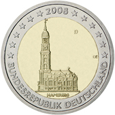 2 Euro Commemorative coin Germany 2008