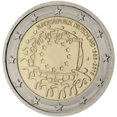 2 Euro Commemorative coin Germany 2015 - EU flag