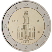 2 Euro Commemorative coin Germany 2015