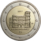 2 Euro Commemorative coin Germany 2017 obverse