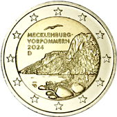 2 Euro Commemorative coin Germany 2024 - Königsstuhl