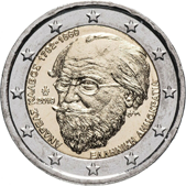 2 Euro Commemorative coin Greece 2019 - 150 years since the death of Andreas Kalvos