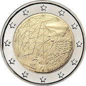 2 Euro Commemorative coin Greece 2022 - Erasmus programme anniversary