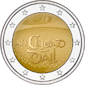 2 Euro Commemorative coin Ireland 2019 - Centenary of the first sitting of Dáil Éireann