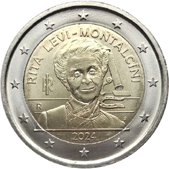 2 Euro Commemorative coin Italy 2024 - Rita Levi-Montalcini