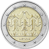 2 Euro Commemorative coin Lithuania 2018 - Lithuanian Song Festival