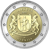 2 Euro Commemorative coin Lithuania 2021 - Dzūkija