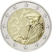 2 Euro commemorative coin Lithuania 2022 - Erasmus programme anniversary