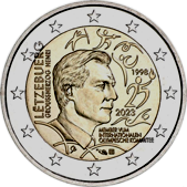 2 Euro Commemorative coin Luxembourg 2023 - Anniversary Grand Duke Henri as a member of the International Olympic Committee 