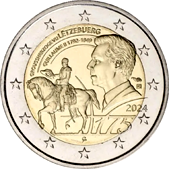 2 Euro Commemorative coin Luxembourg 2024 - 175th anniversary of the death of Grand Duke Guillaume II