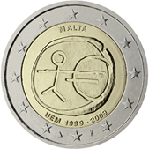 2 Euro Commemorative coin Malta 2009