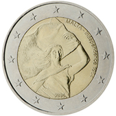 2 Euro Commemorative coin Malta 2014 - Independence from Britain in 1964