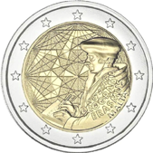 2 Euro Commemorative coin Malta 2022 - Erasmus programme anniversary