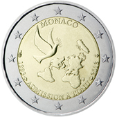 2 Euro Commemorative coin Principality of Monaco 2013