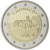 2 Euro Commemorative coin Principality of Monaco 2015