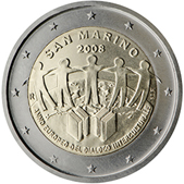 2 Euro Commemorative coin San Marino 2008