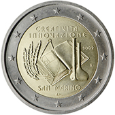 2 Euro Commemorative coin San Marino 2009