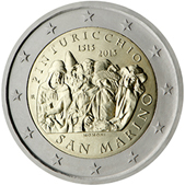 2 Euro Commemorative coin San Marino 2013