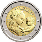 2 Euro Commemorative coin San Marino 2019 - Filippo Lippi