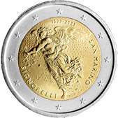 2 Euro Commemorative coin San Marino 2023 - Luca Signorelli 