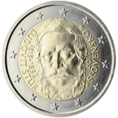 2 Euro Commemorative coin Slovakia 2015 - 200 years since the birth of Ľudovít Štúr