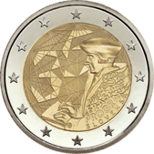 2 Euro Commemorative coin Slovakia 2022 - Erasmus programme anniversary