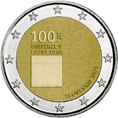 2 Euro Commemorative coin Slovenia 2019 - 100 years since the foundation of the University of Ljubljana