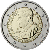 2 Euro Commemorative coin Vatican 2007