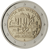 2 Euro Commemorative coin Vatican 2014