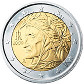 2 Euro Italy 2nd type obverse