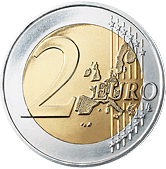 2 Euro San Marino reverse 1st type