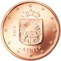 2 eurocent Latvia