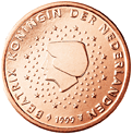 2 eurocent Netherlands obverse