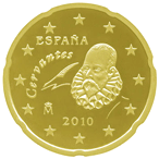 20 eurocent Spain obverse 2nd type