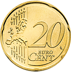 20 eurocent France 2nd type reverse