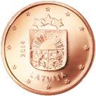 5 eurocent Latvia