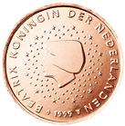 5 eurocent Netherlands obverse