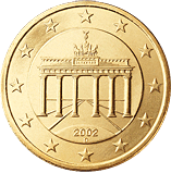 50 eurocent Germany obverse