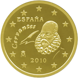 50 eurocent Spain obverse 2nd type